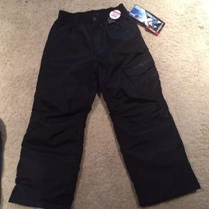 Zeroxposur black snow pant size 7/8 brand new
